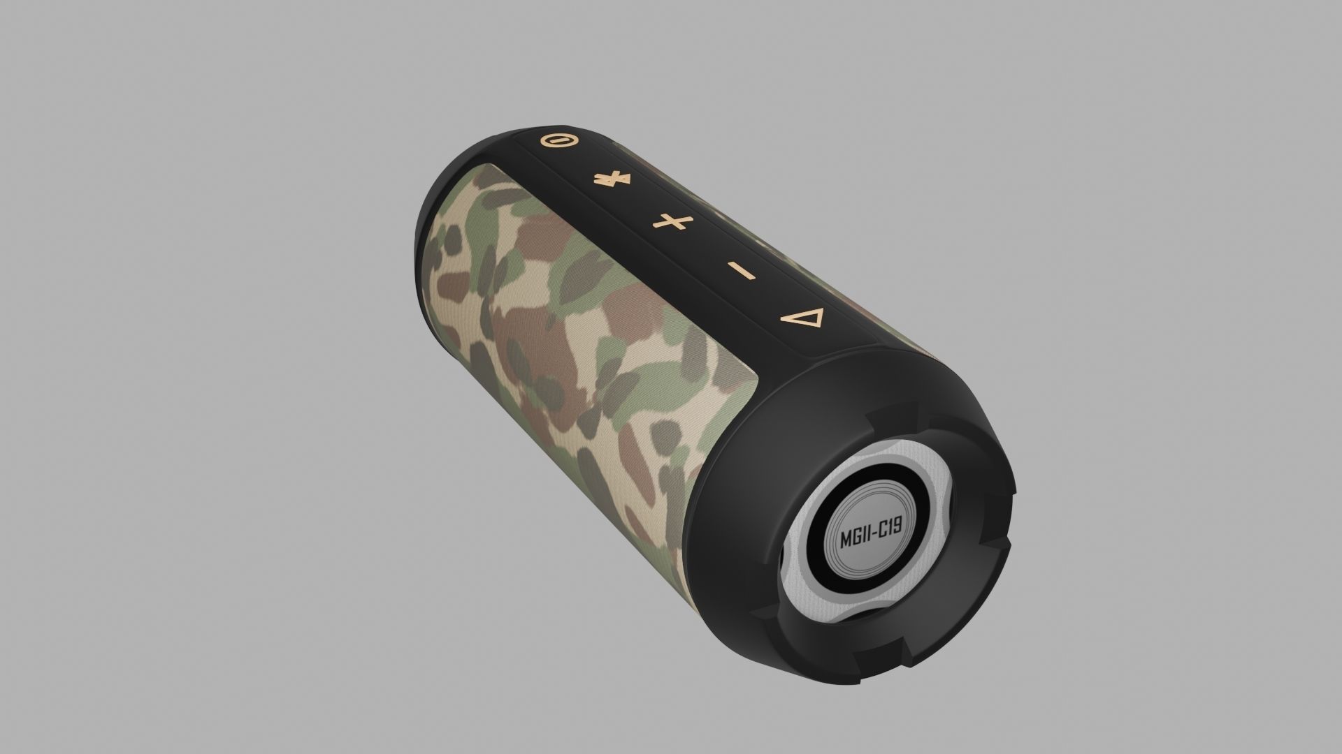 Speaker Low-poly 3D model_44