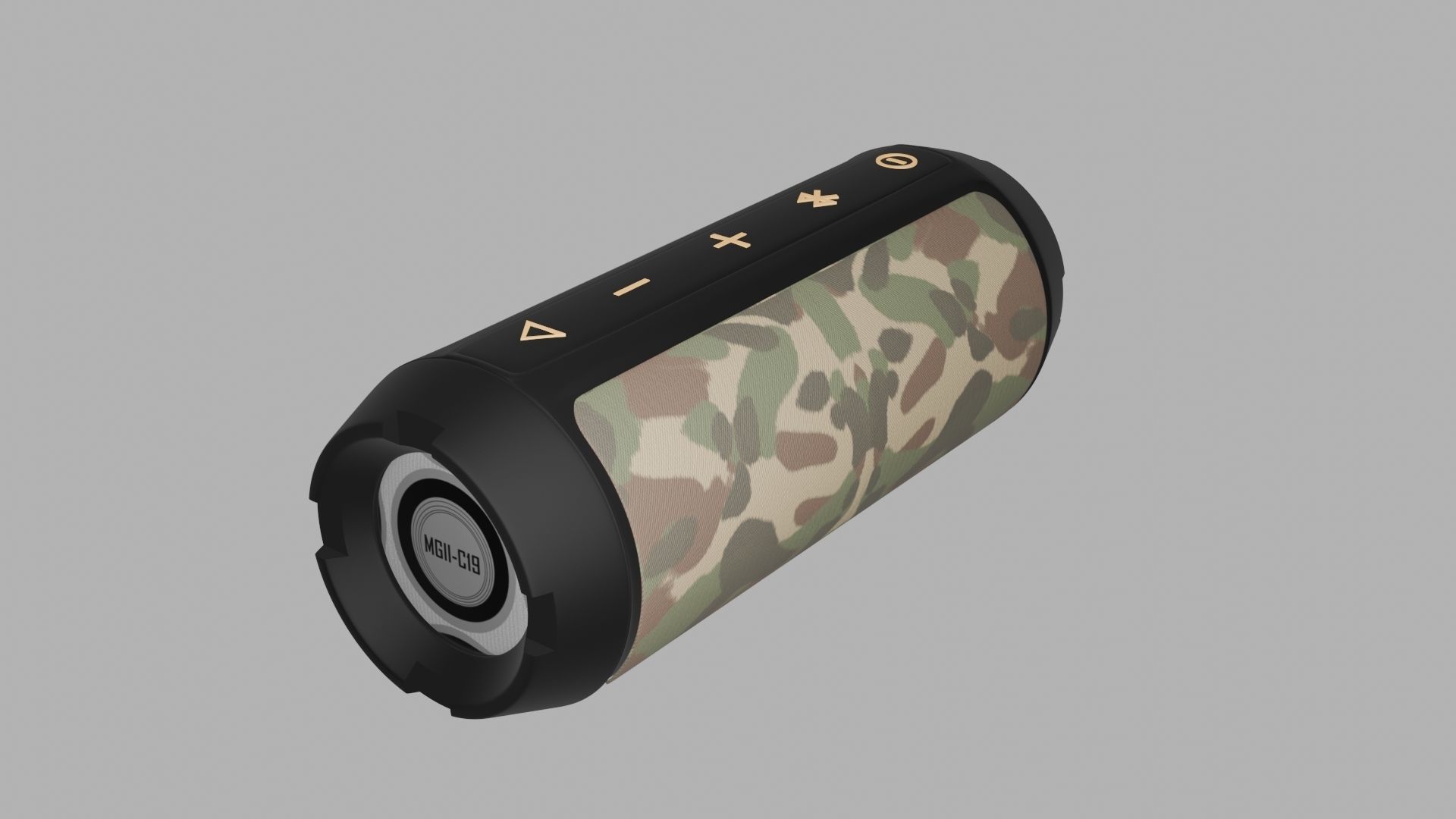 Speaker Low-poly 3D model_35