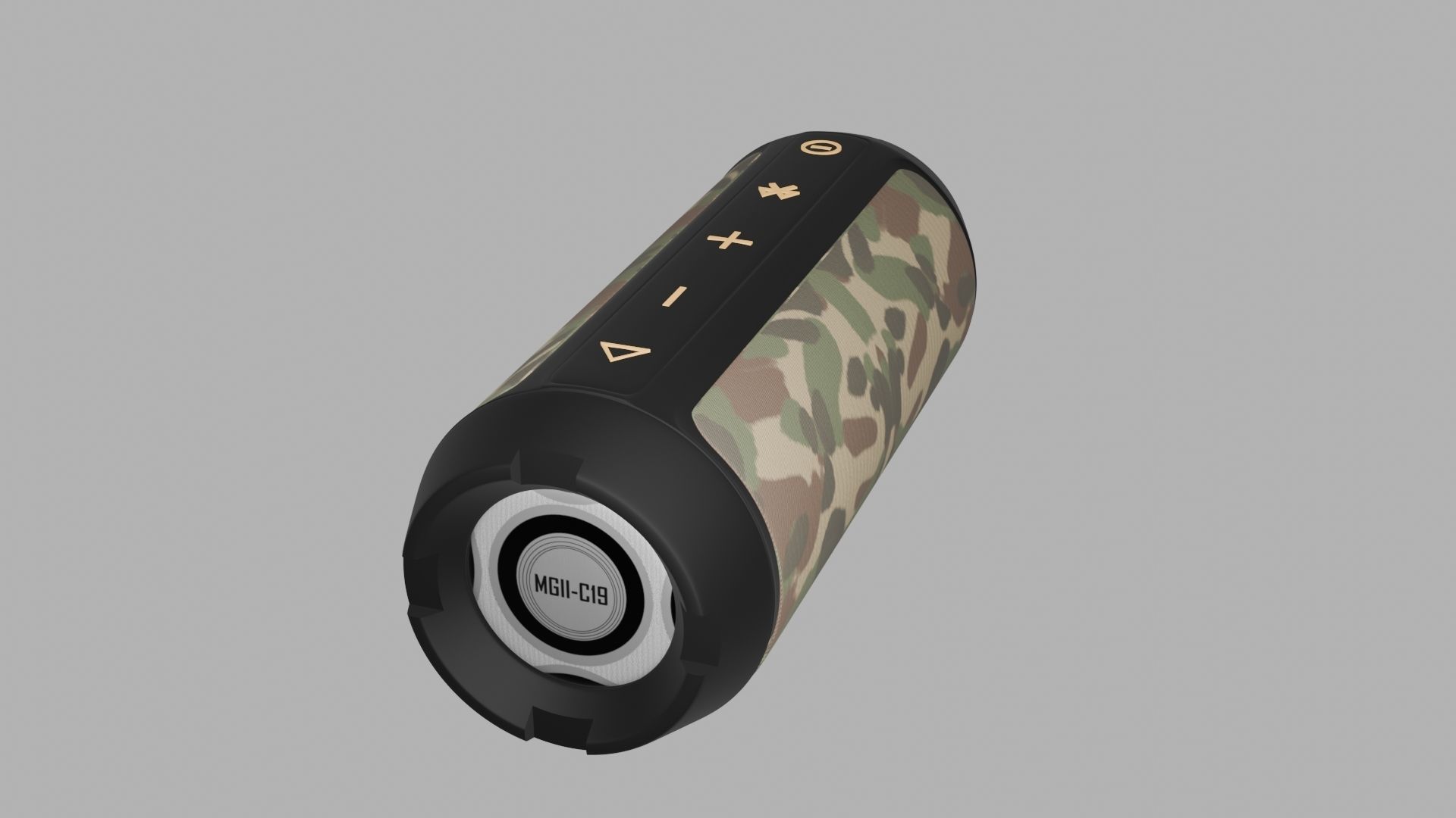 Speaker Low-poly 3D model_37