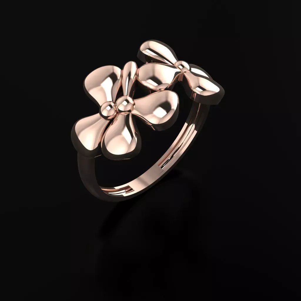 RING SIZE 18 NEW MODEL -GOLD PARK 3D print model