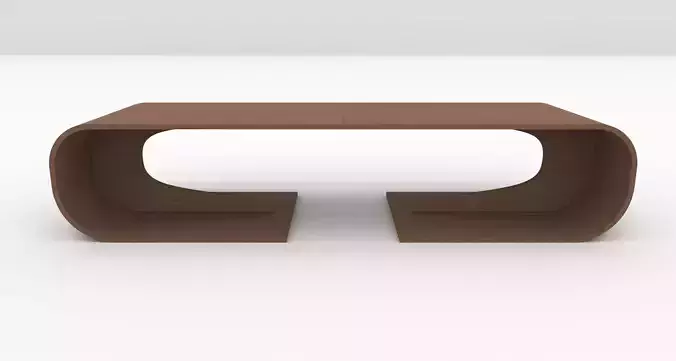 Curved Coffee Table