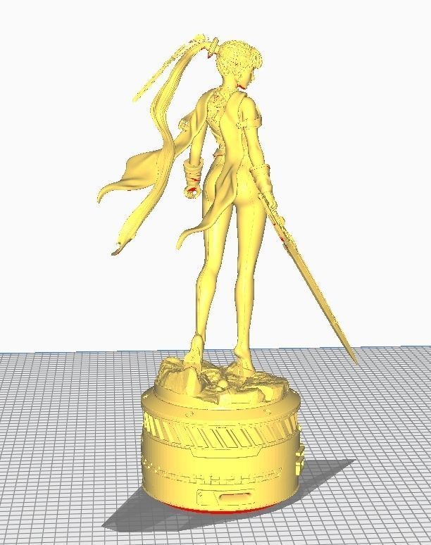stellar blade EVE 3D print model_37