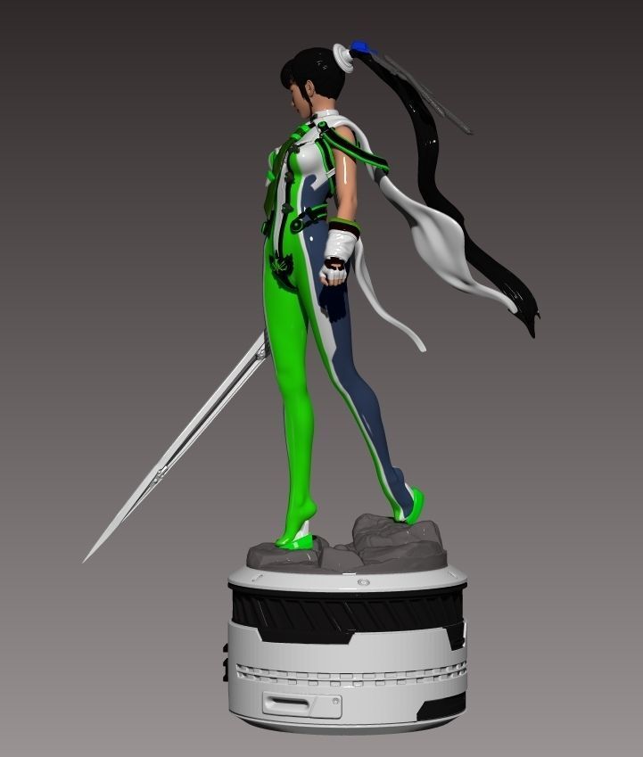 stellar blade EVE 3D print model_3