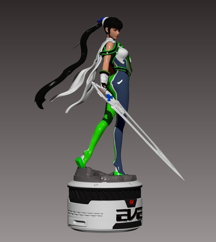 stellar blade EVE 3D print model_5