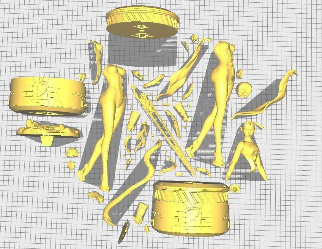 stellar blade EVE 3D print model_38