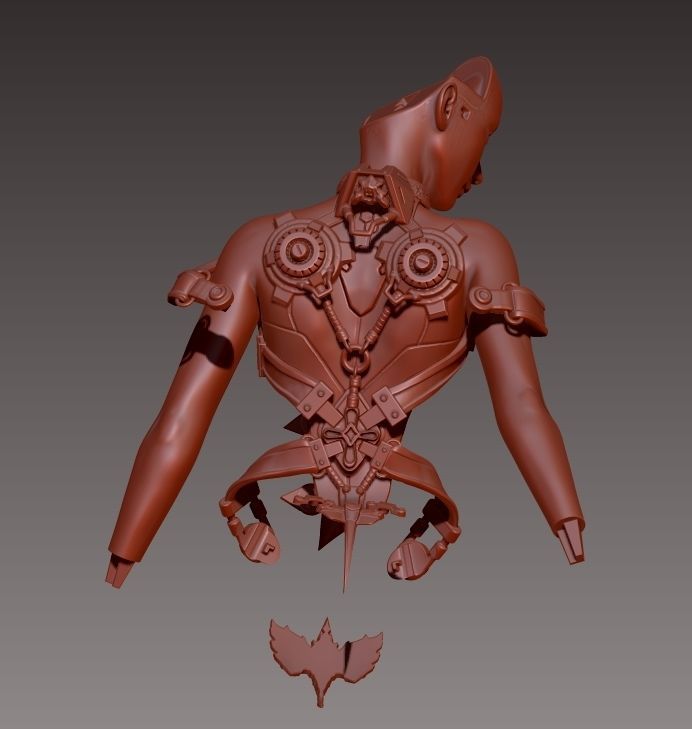 stellar blade EVE 3D print model_32