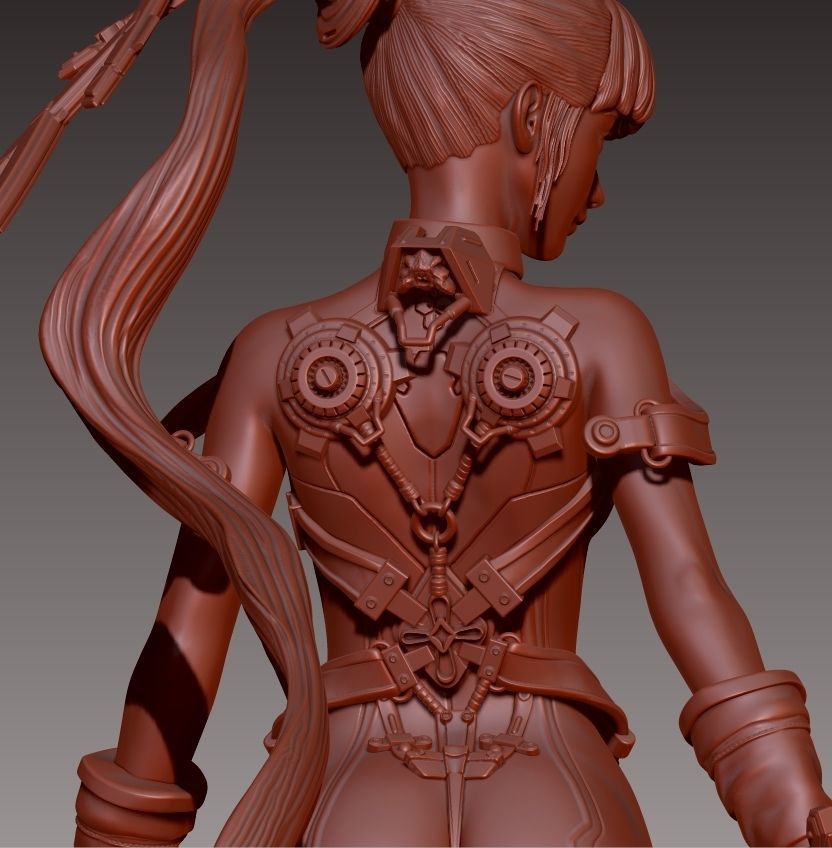 stellar blade EVE 3D print model_33