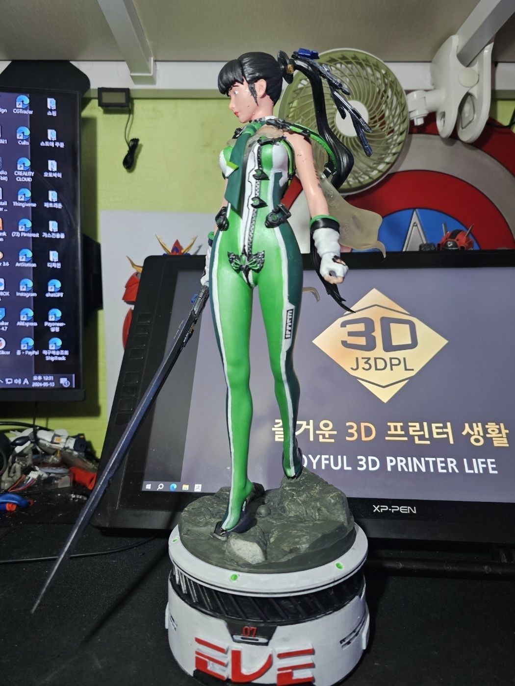 stellar blade EVE 3D print model_12