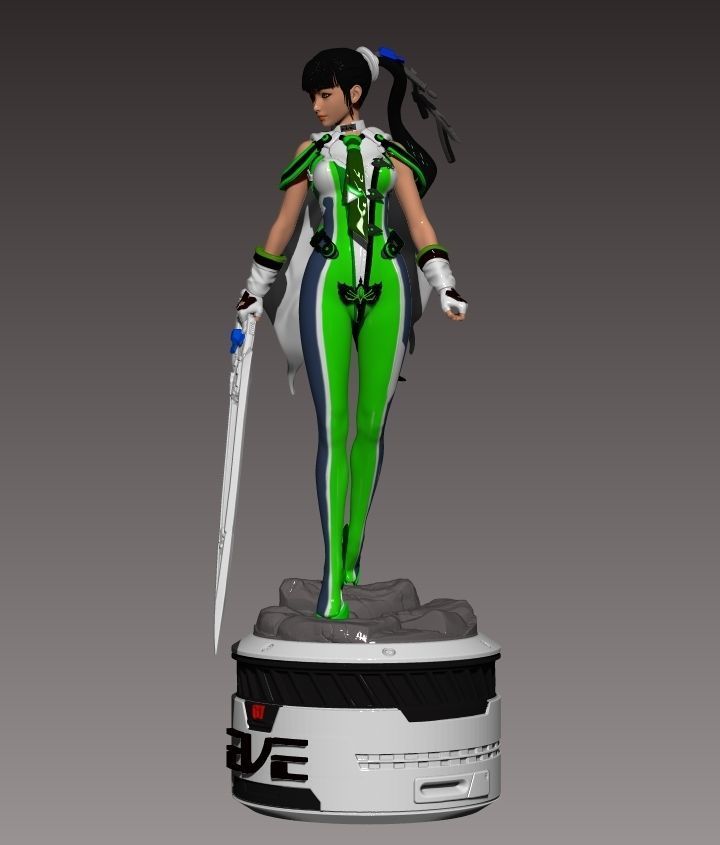 stellar blade EVE 3D print model_2