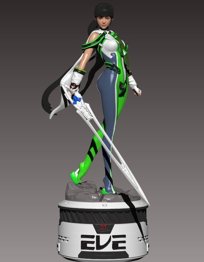 stellar blade EVE 3D print model_30