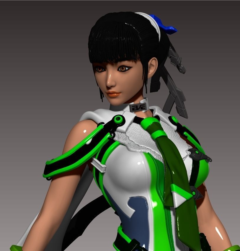 stellar blade EVE 3D print model_6