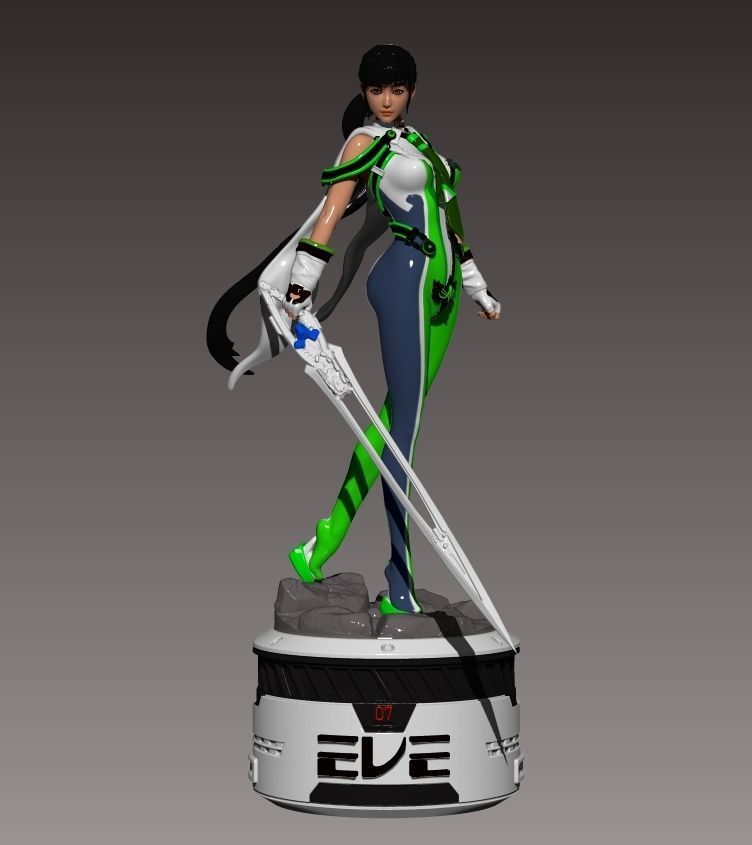 stellar blade EVE 3D print model_26