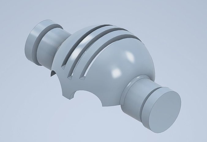 Golf Ball Centre Marker PIP 3D print model