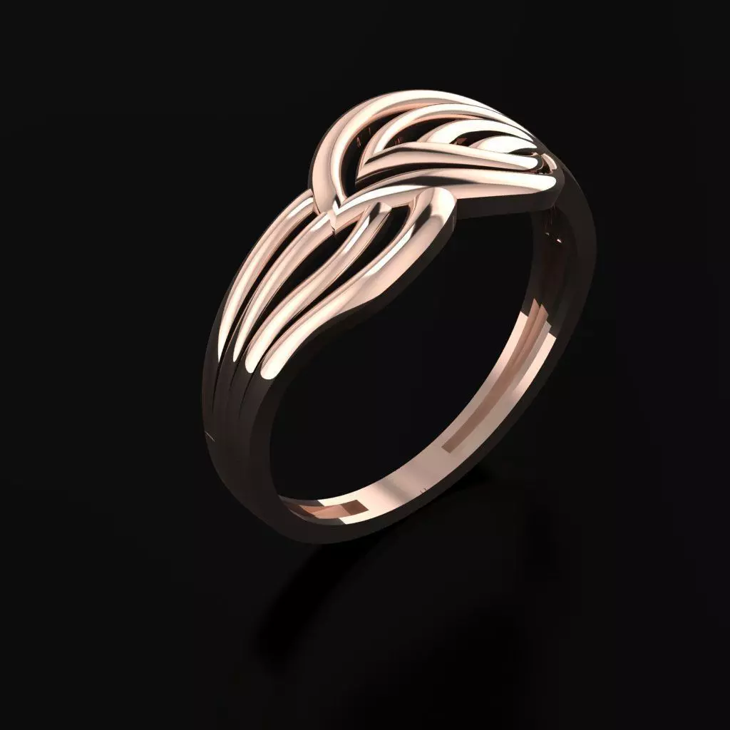 RING SIZE 18 NEW MODEL -GOLD PARK 3D print model