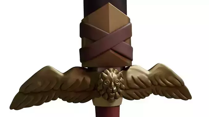 KENSUKE DUNGEON MESHI LAIOS TOUDEN COSPLAY SWORD SECOND DESIGN 3D print model