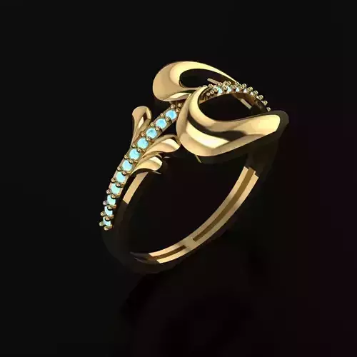 RING SIZE 18 NEW MODEL -GOLD PARK