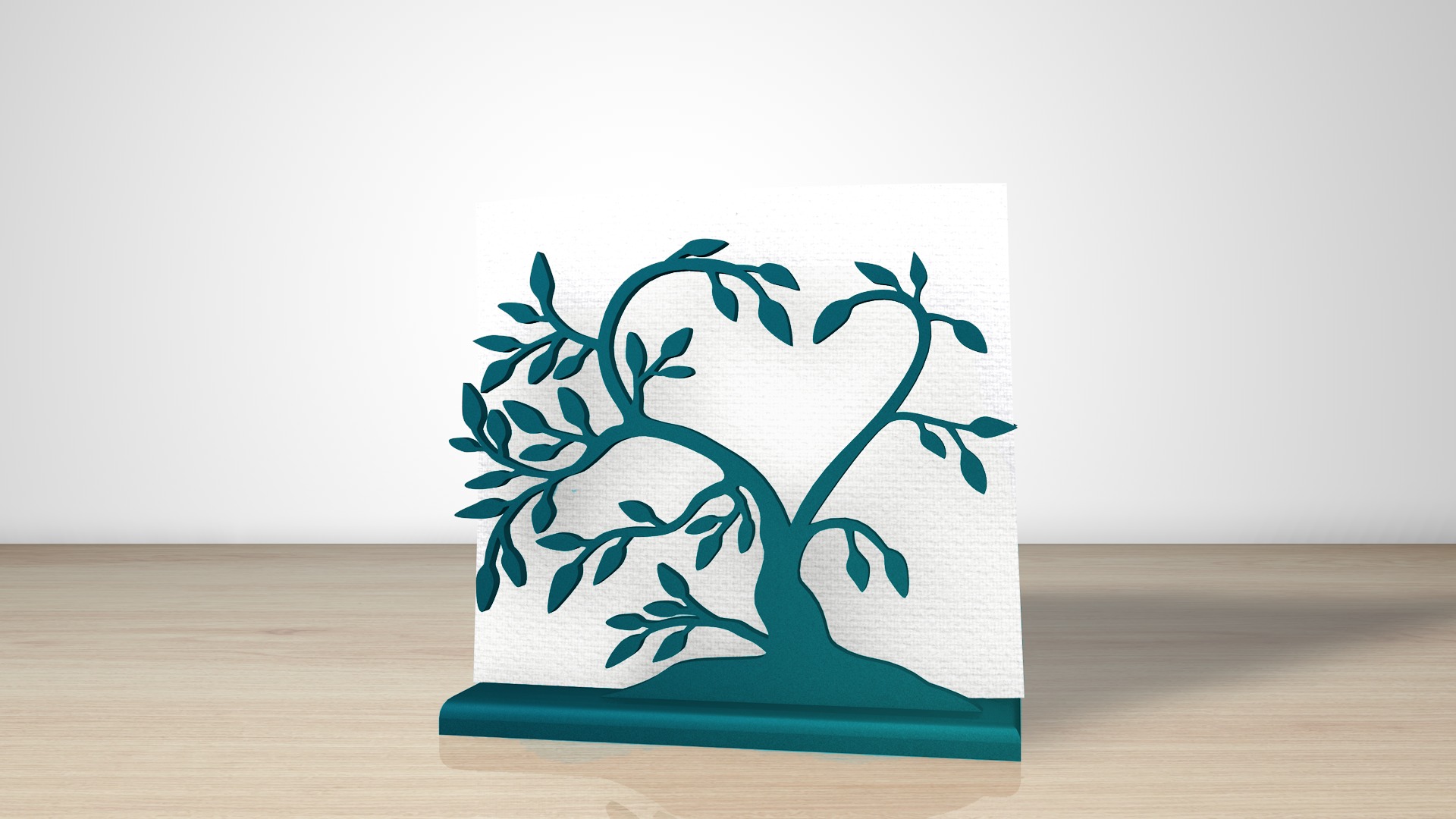 Elegant Olive Tree Napkin Holder 3D Print Model 3D print model_2