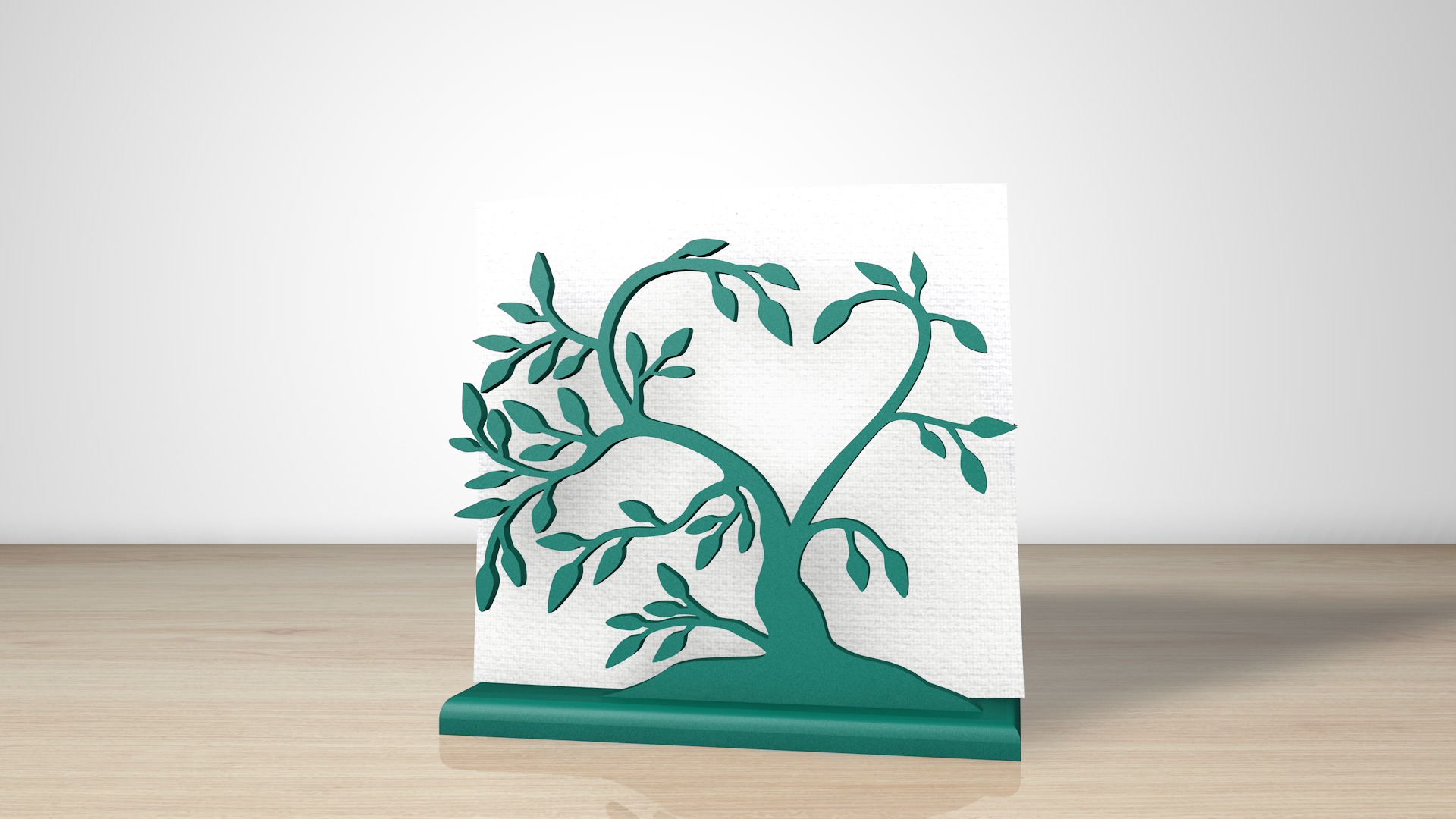 Elegant Olive Tree Napkin Holder 3D Print Model 3D print model_7