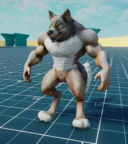 Werewolf 3d Model