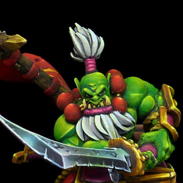 Orc Blade Master Orcish Horde 3D print model_2