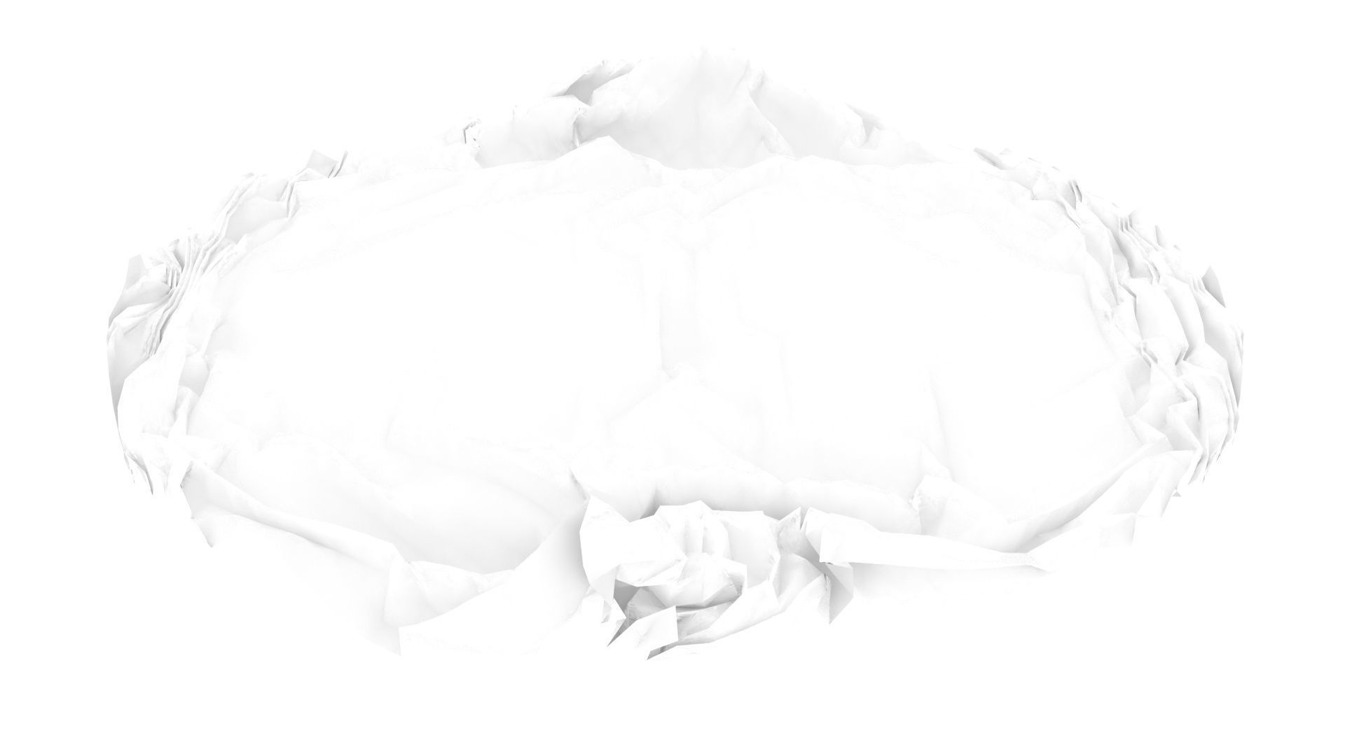 Paper With Crumpling Animation 3D model_5