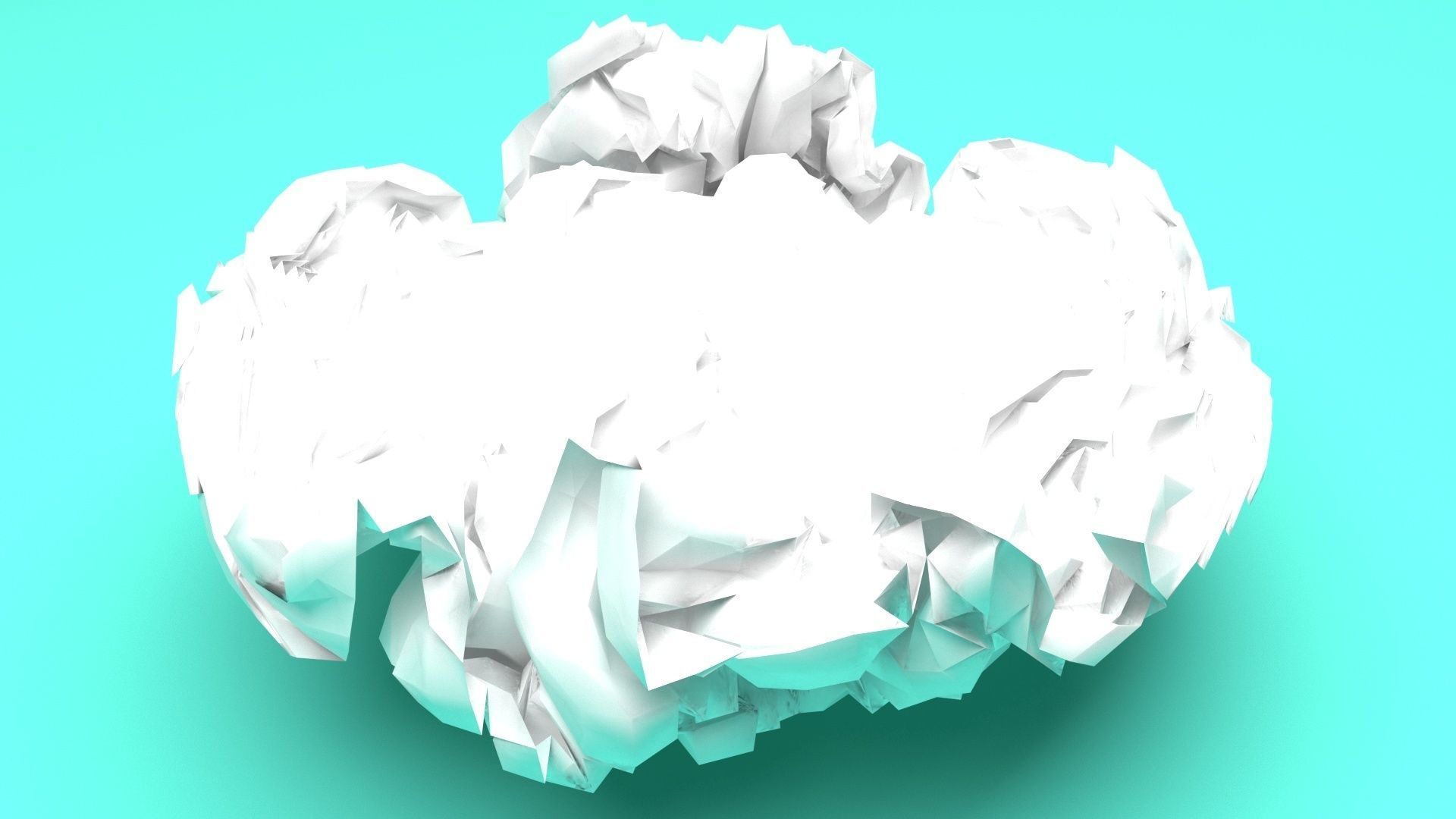 Paper With Crumpling Animation 3D model_37