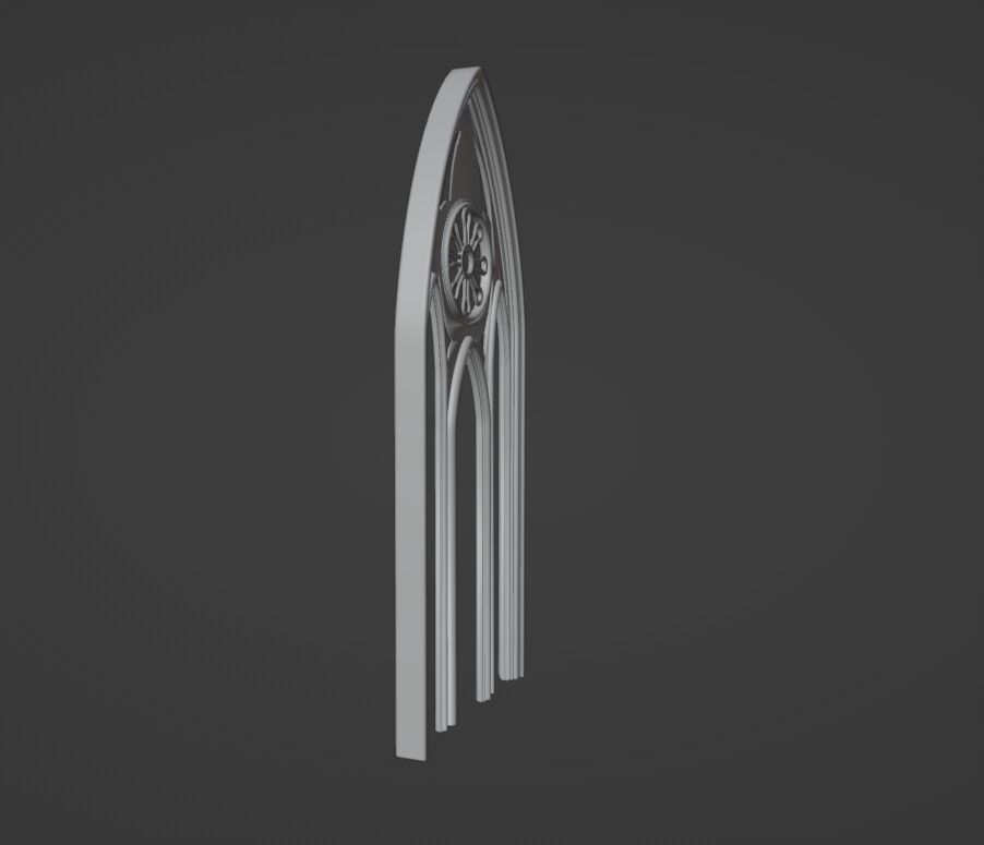 door  d Free low-poly 3D model_2