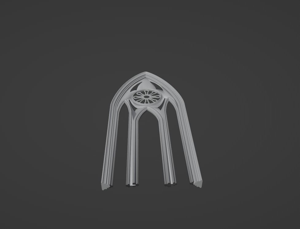 door  d Free low-poly 3D model_3