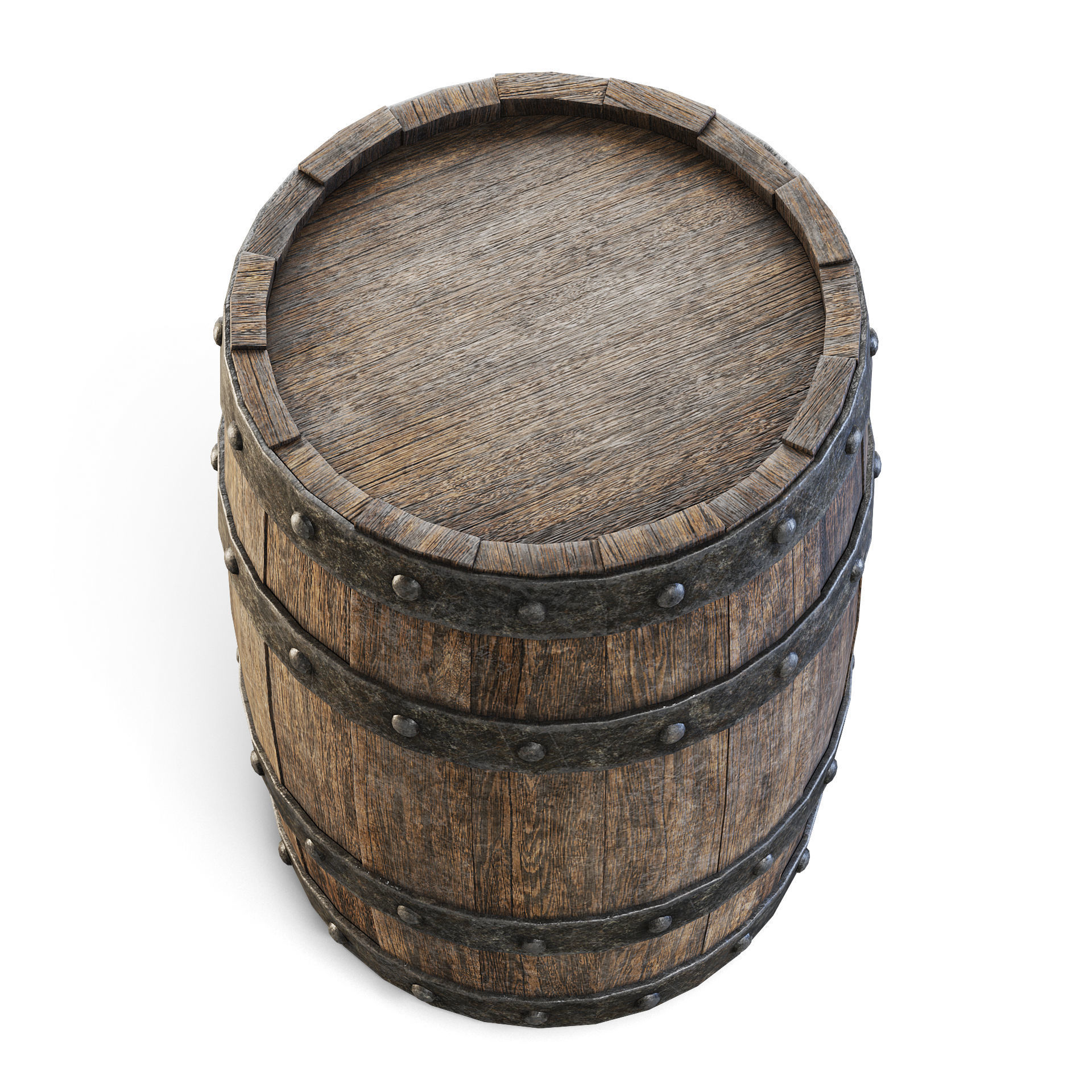 Barrel 3D model_5