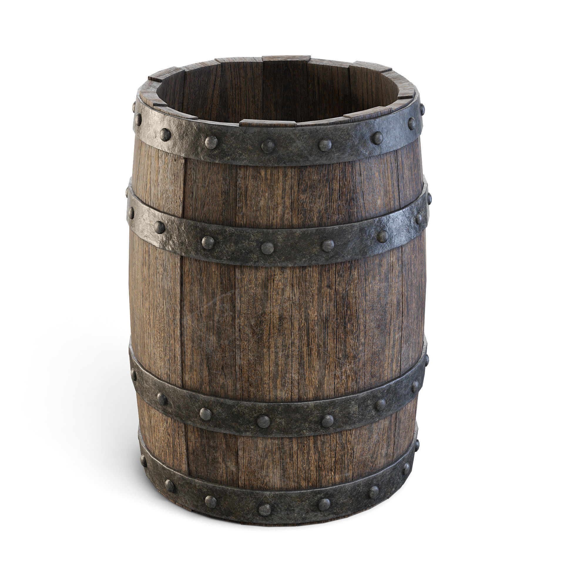 Barrel 3D model_3