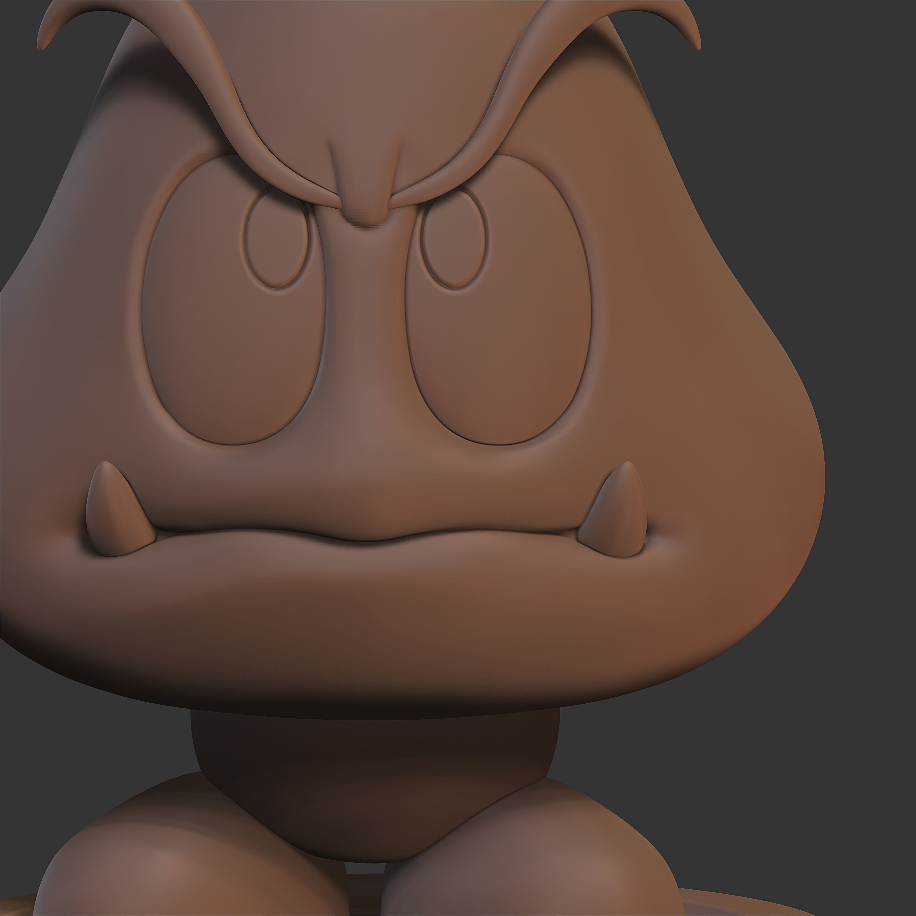Goomba Tower 3D print model_3