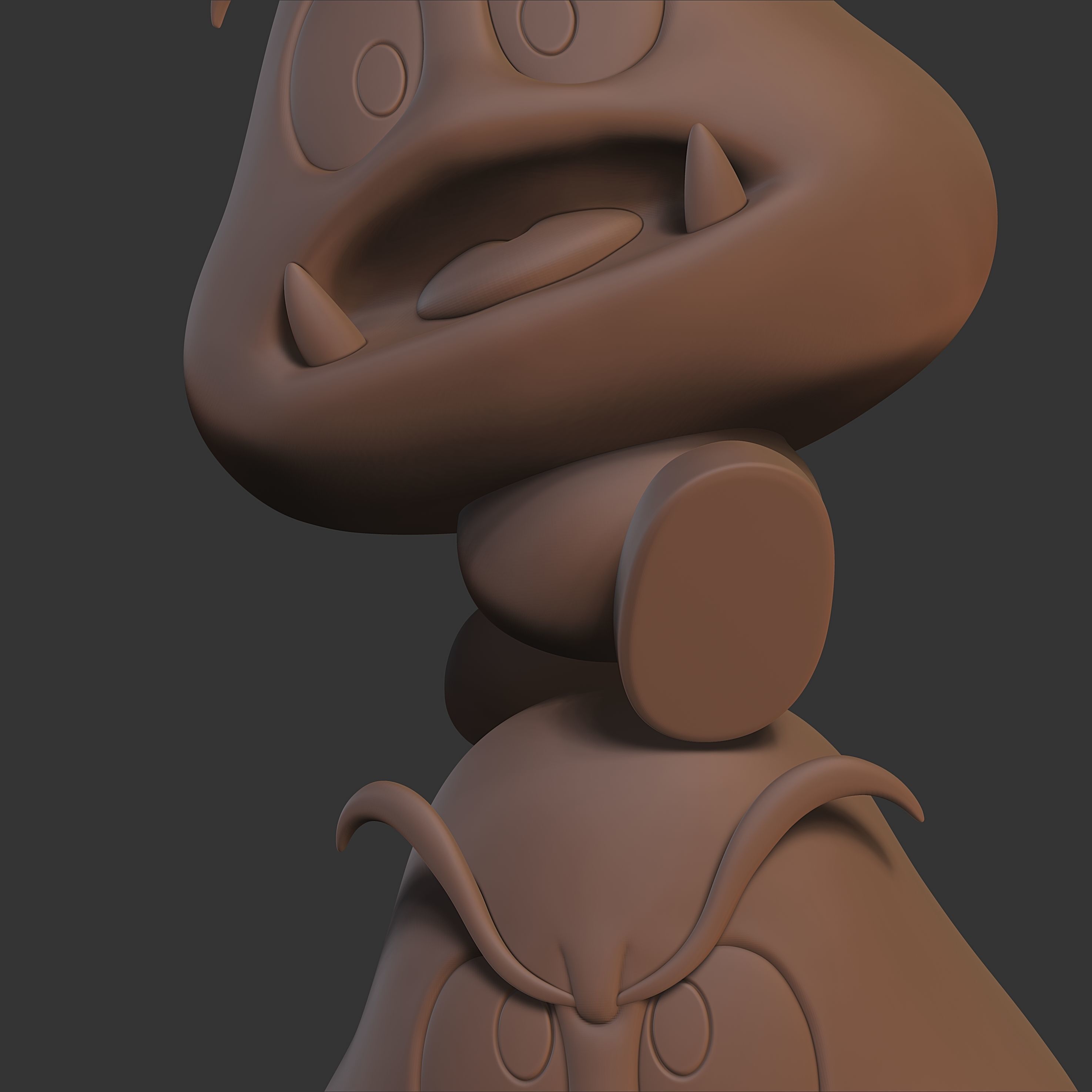 Goomba Tower 3D print model_4