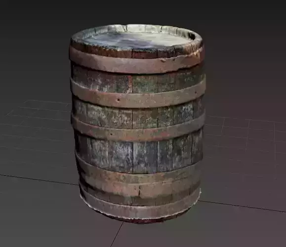 Barrel 3D model