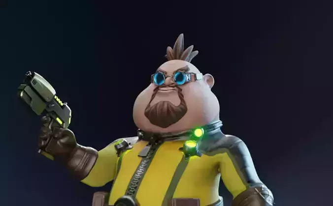Game Character Evil Crazy Doc