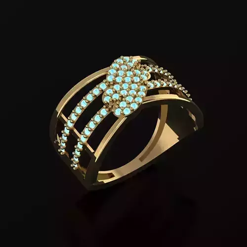 RING SIZE 18 NEW MODEL -GOLD PARK