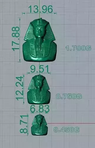 Egypt figures Zbrush