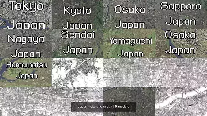 Japan - city and urban