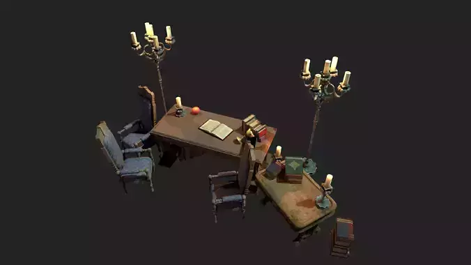 Styliced MidPoly Old Chair