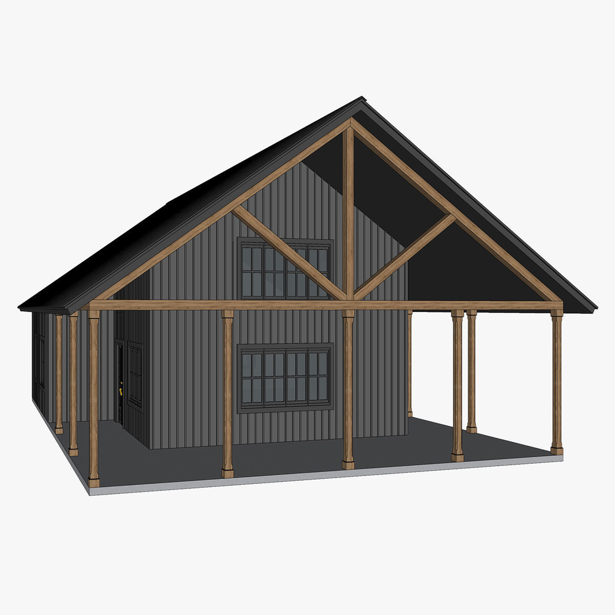 Barndominium House 003-Archimple LLC 3D model_1