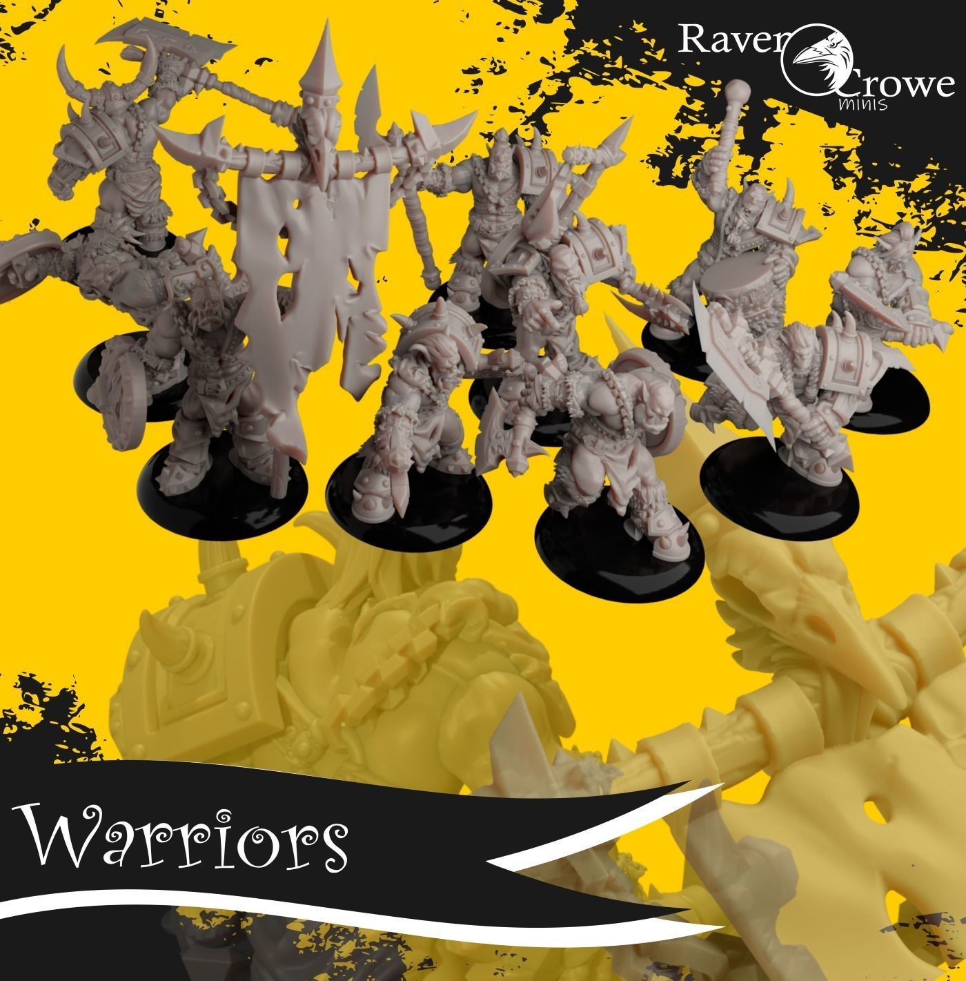 Orcish Horde Army Set 3D print model_8