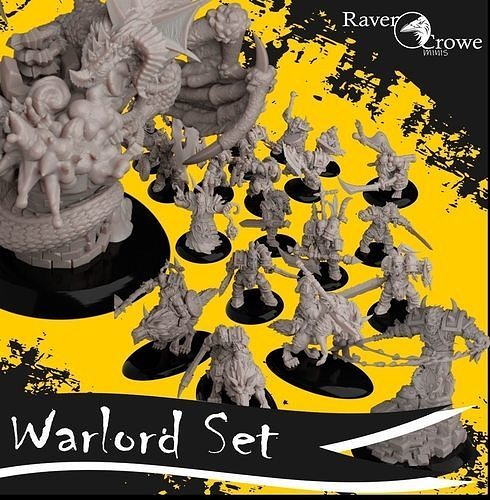 Orcish Horde Army Set 3D print model
