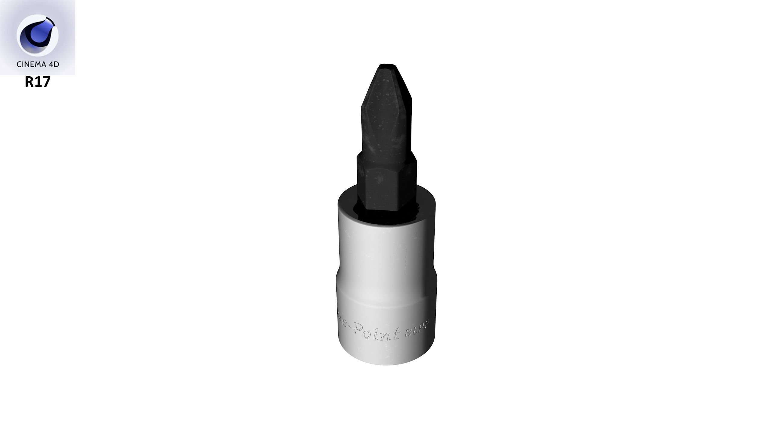 SO Socket Driver PHILLIPS BLPP142 Low-poly 3D model_30