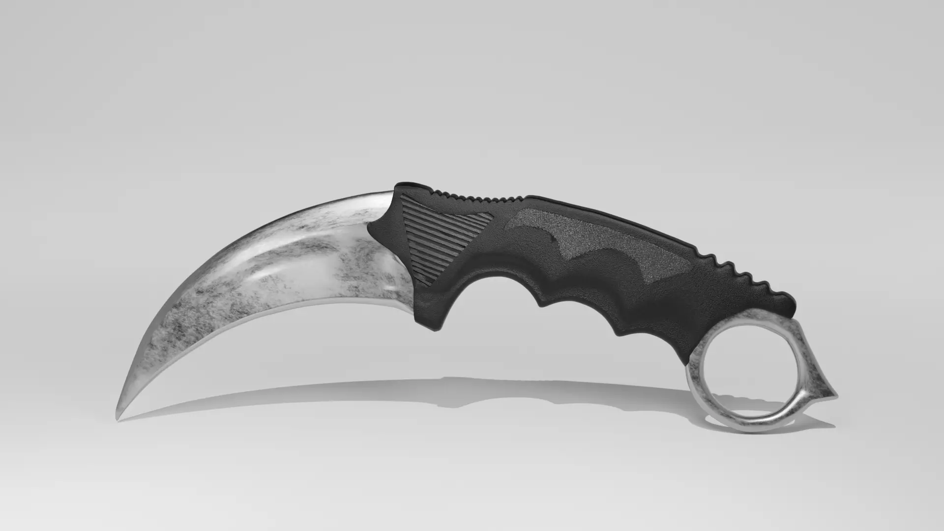 Kerambit knife model Free 3D model_0