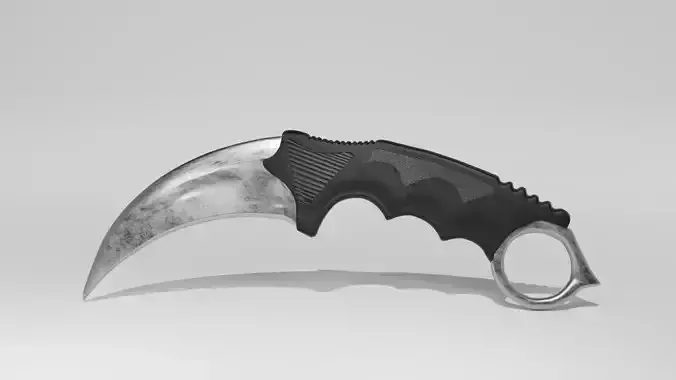 Kerambit knife model