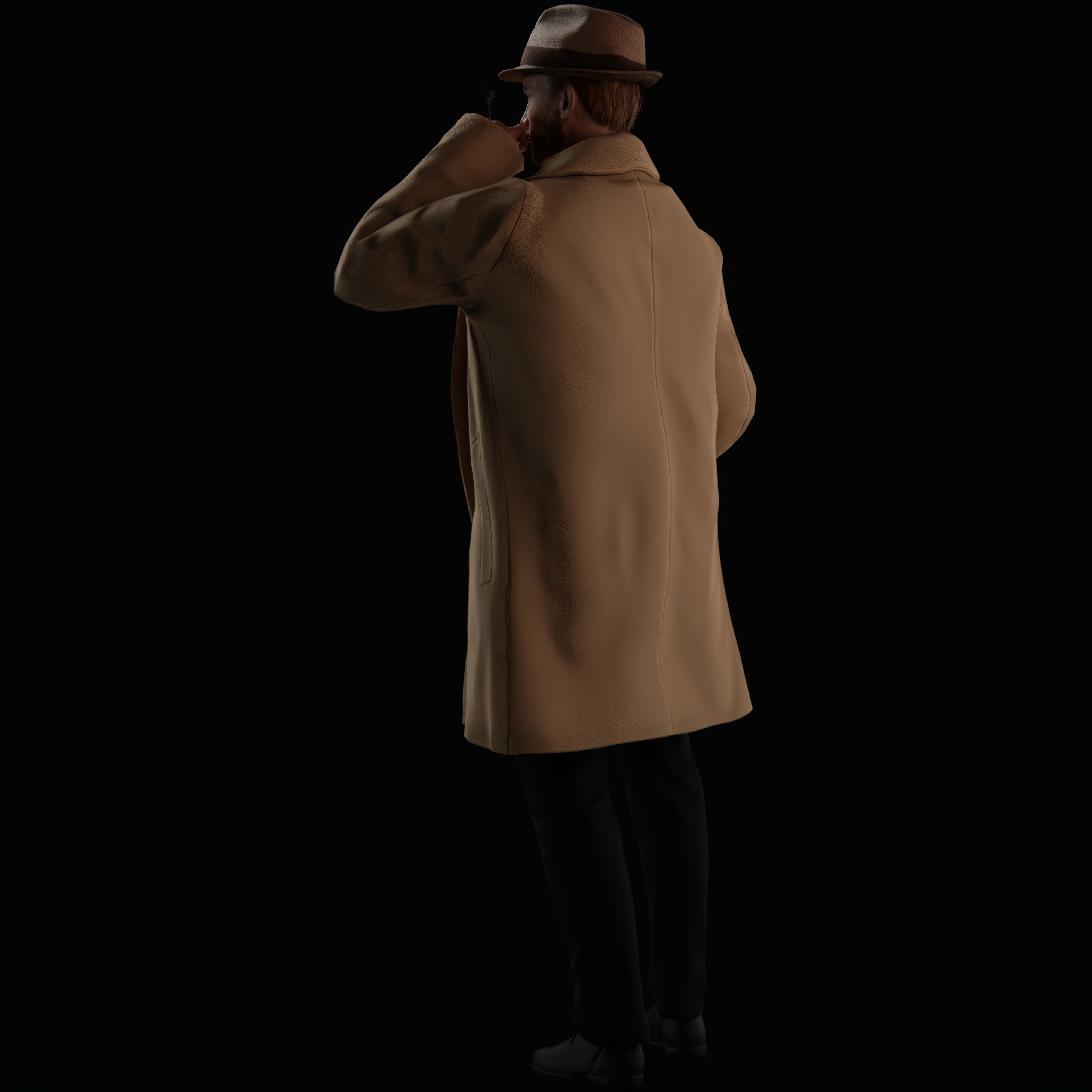 Detective 3D model_6