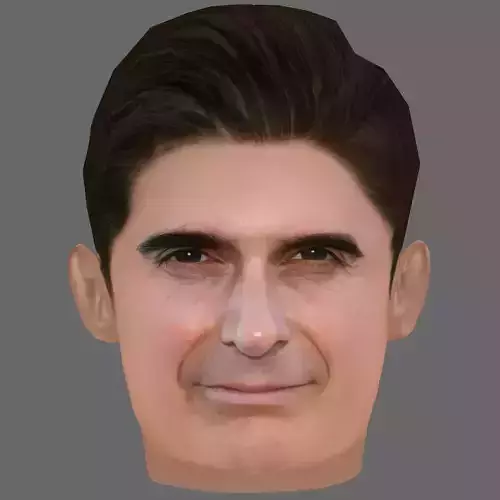 David Copperfield Head - Low poly head for game