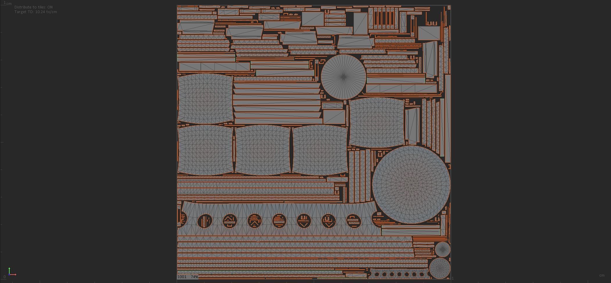 The Gadget world first atomic bomb Low-poly 3D model_27