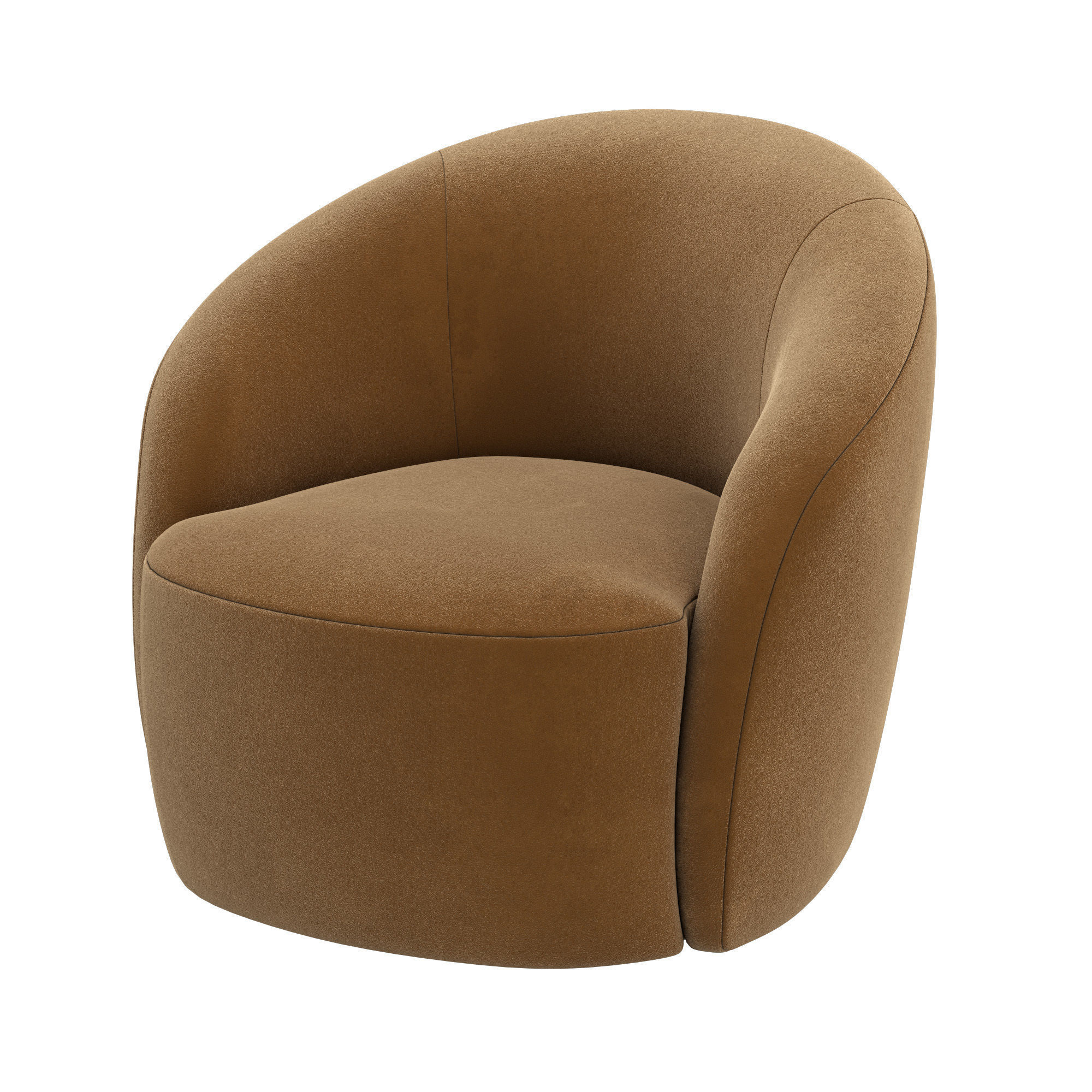 COPENHAGEN SWIVEL CHAIR 3D model_3