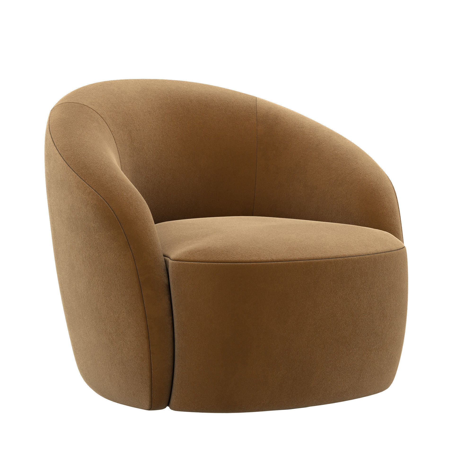 COPENHAGEN SWIVEL CHAIR 3D model_1