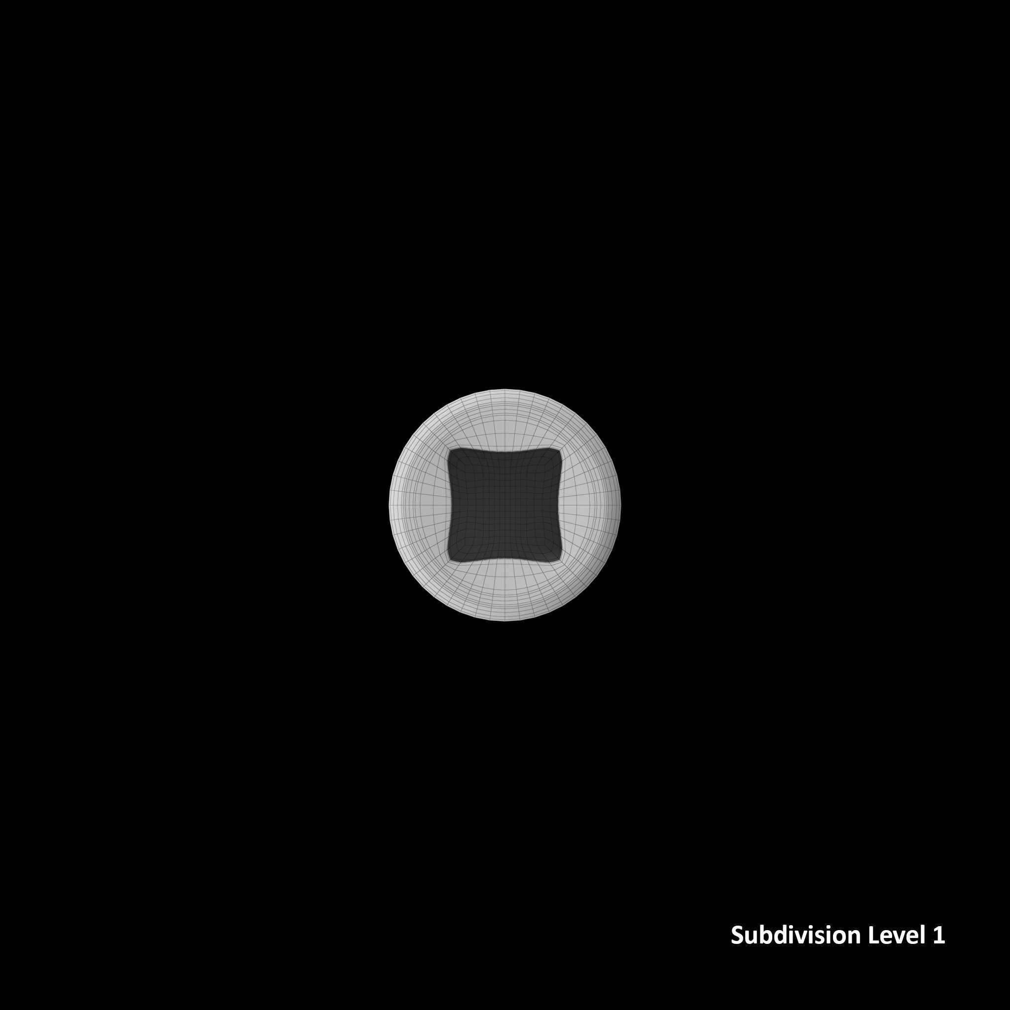 SO Snap Ring Impact Extension IMX52 Low-poly 3D model_17